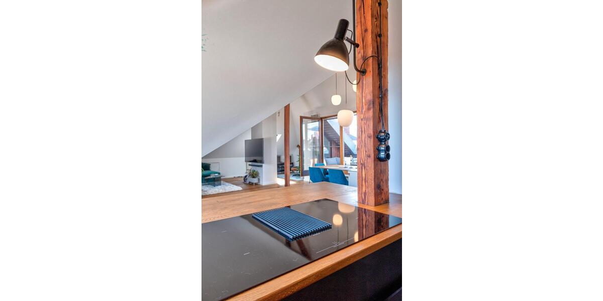 Dachgeschoßwohnung Augsburg Innenstadt - 3 Zimmer, 107 m&sup2;, 449.000&euro; | Angebot:25994591