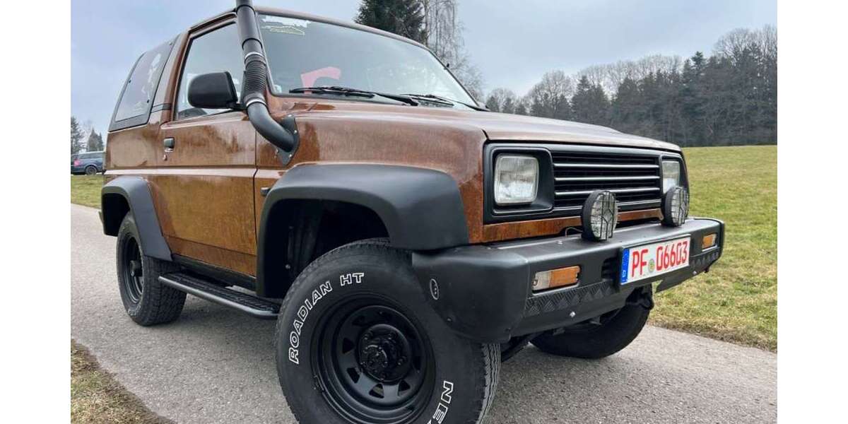 Daihatsu Feroza 78.265 km 9.998 &euro; Schömberg 75328