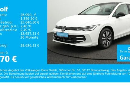 VW Golf 15.100 km 26.490 &euro; Gersthofen 86368