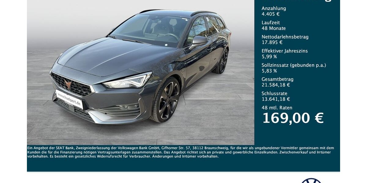 Cupra Leon 82.308 km 22.130 &euro; Dortmund 44379