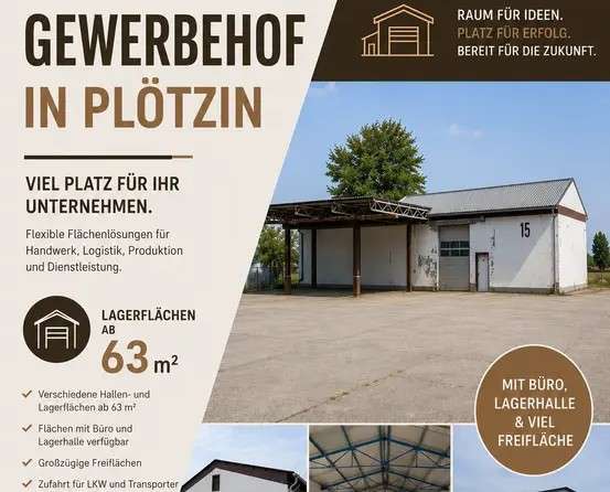 Gewerbeobjekt Werder - 1.733&euro; | Angebot:24731800