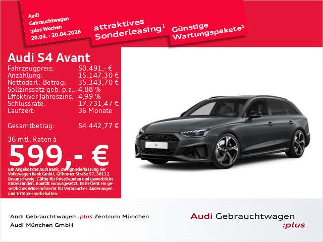 Audi S4 58.197 km 50.491 &euro; Eching 85386