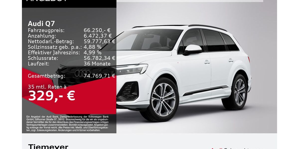 Audi Q7 24.671 km 65.770 &euro; Dorsten 46284