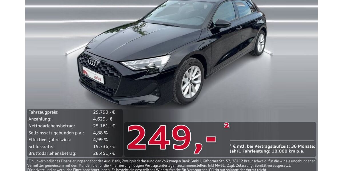 Audi A3 4.300 km 29.790 &euro; Ingolstadt 85057