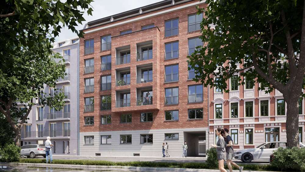 Etagenwohnung Leipzig Süd - 3 Zimmer, 52 m&sup2;, 880&euro; | Angebot:27074355