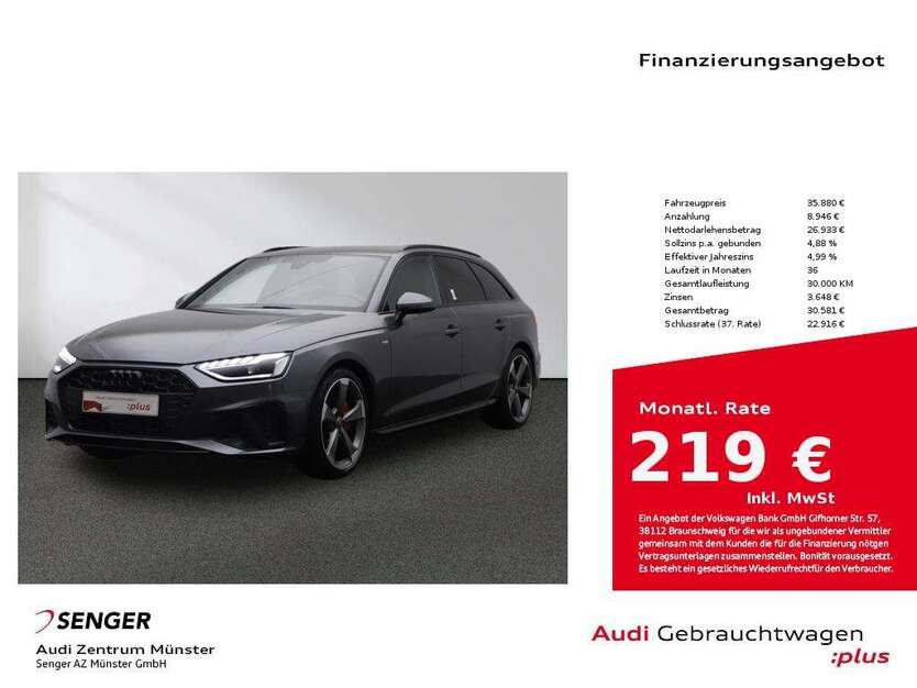 Audi A4 33.020 km 35.880 € Münster 48153