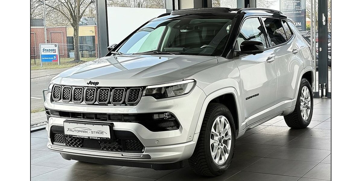 Jeep Compass S Plug-In 4WD ACC Keyless Pano Assist 53.000 km 23.999 &euro; Stade 21682