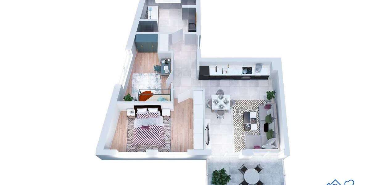 Etagenwohnung Dachau - 3 Zimmer, 68 m&sup2;, 1.560&euro; | Angebot:27033074