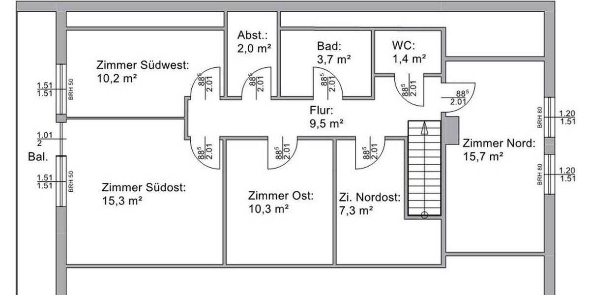 Einfamilienhaus Halbemond - 8 Zimmer, 194 m&sup2;, 269.000&euro; | Angebot:26258001