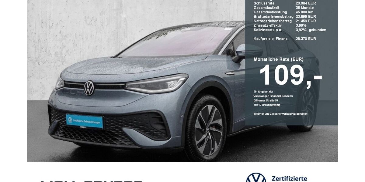 VW ID.5 37.841 km 27.280 € Düsseldorf 40474