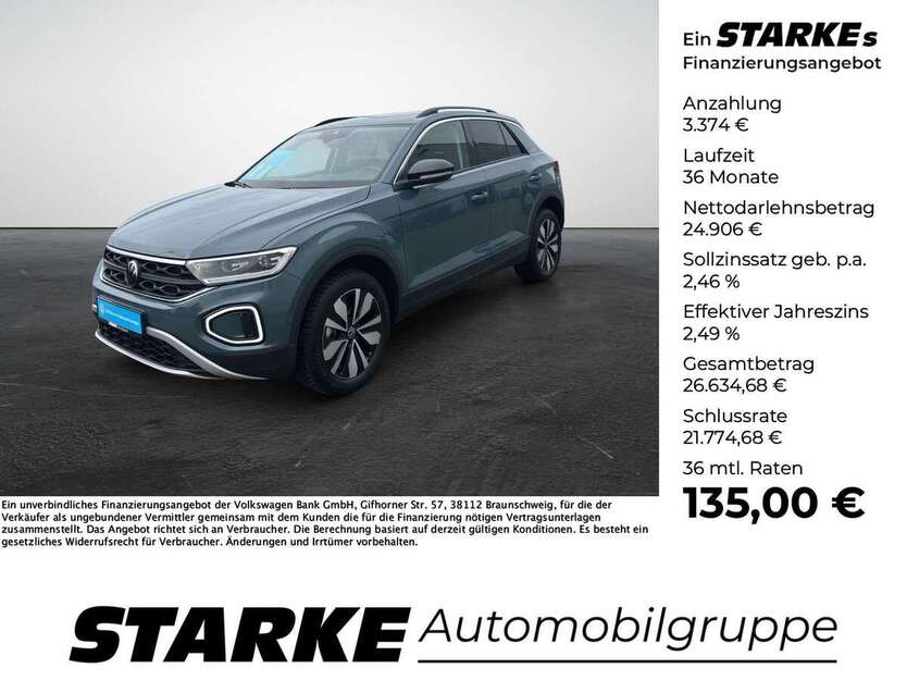 VW T-Roc 1.310 km 27.990 € Vechta 49377