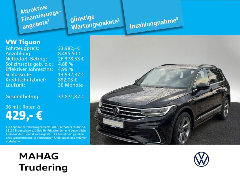 VW Tiguan 61.227 km 33.982 € München 81825