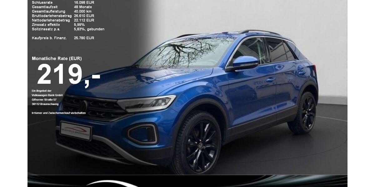 VW T-Roc 39.649 km 25.780 &euro; Baden-Baden 76530