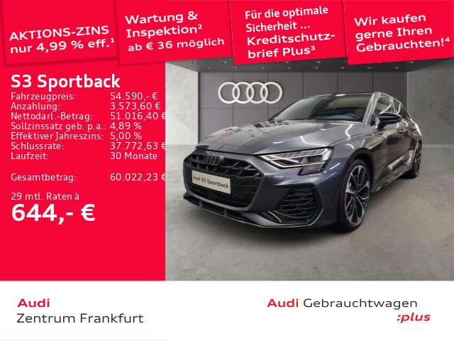 Audi S3 9.900 km 56.451 &euro; Frankfurt 60314