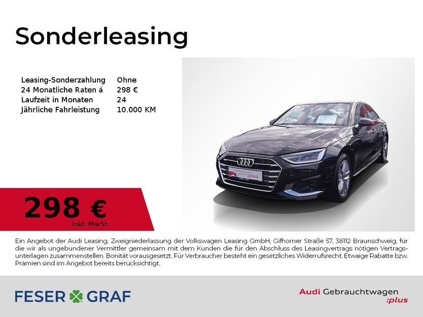 Audi A4 25.004 km 33.680 € Lauf an der Pegnitz 91207