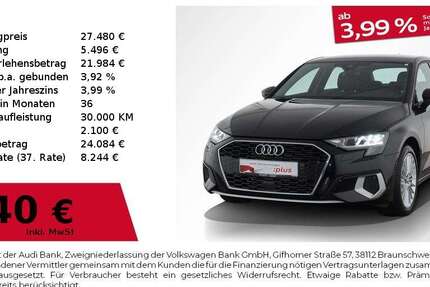 Audi A3 13.500 km 27.480 &euro; Nürnberg 90441