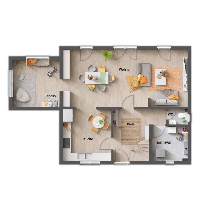Das variable Haus mit Wohlfühlgarantie in Neu-Eichenberg OT Marzhausen - Einfach genießen...