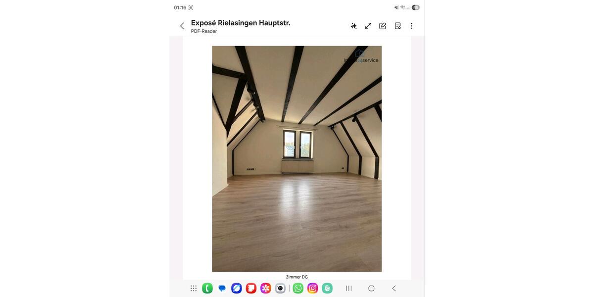 Etagenwohnung Rielasingen-Worblingen Worblingen - 4 Zimmer, 80 m&sup2;, 1.250&euro; | Angebot:26400993