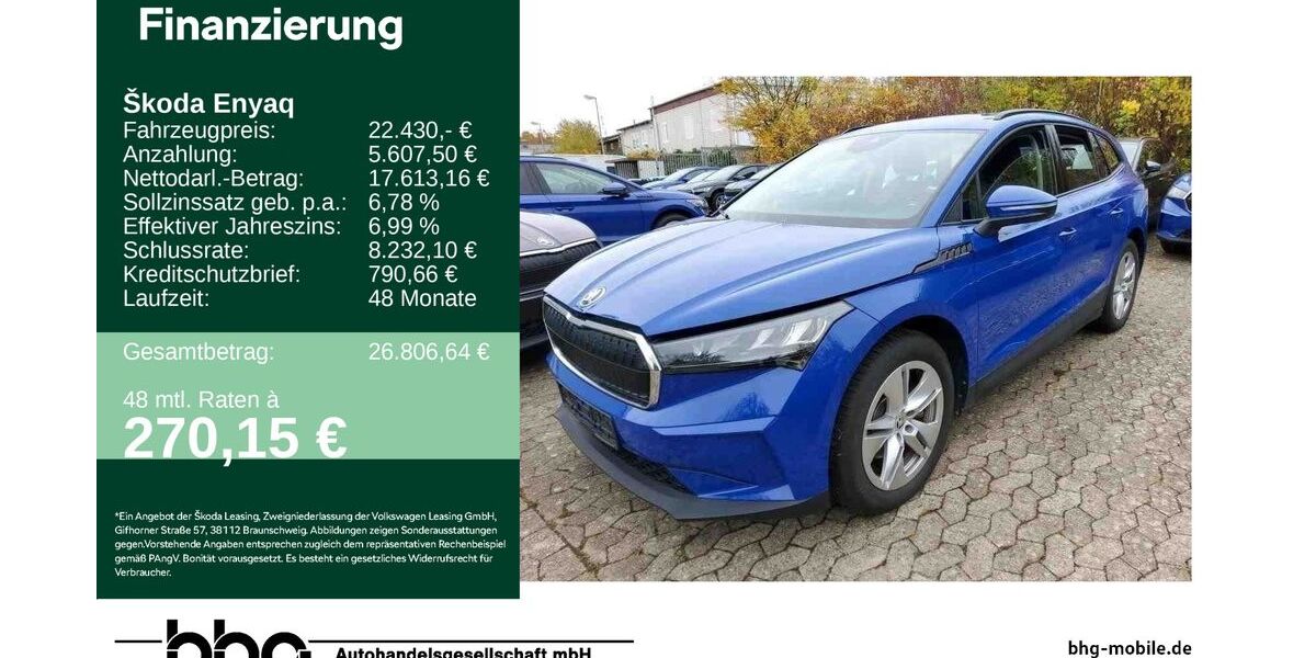 Skoda Enyaq 18.853 km 22.430 &euro; Freudenstadt 72250