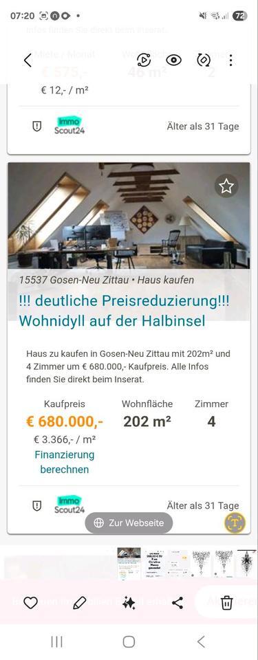 Haus in Gosen-Neu Zittau
