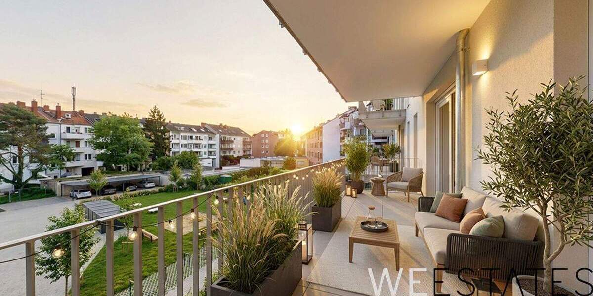 Etagenwohnung Düsseldorf Eller - 3 Zimmer, 107 m&sup2;, 1.890&euro; | Angebot:25739036