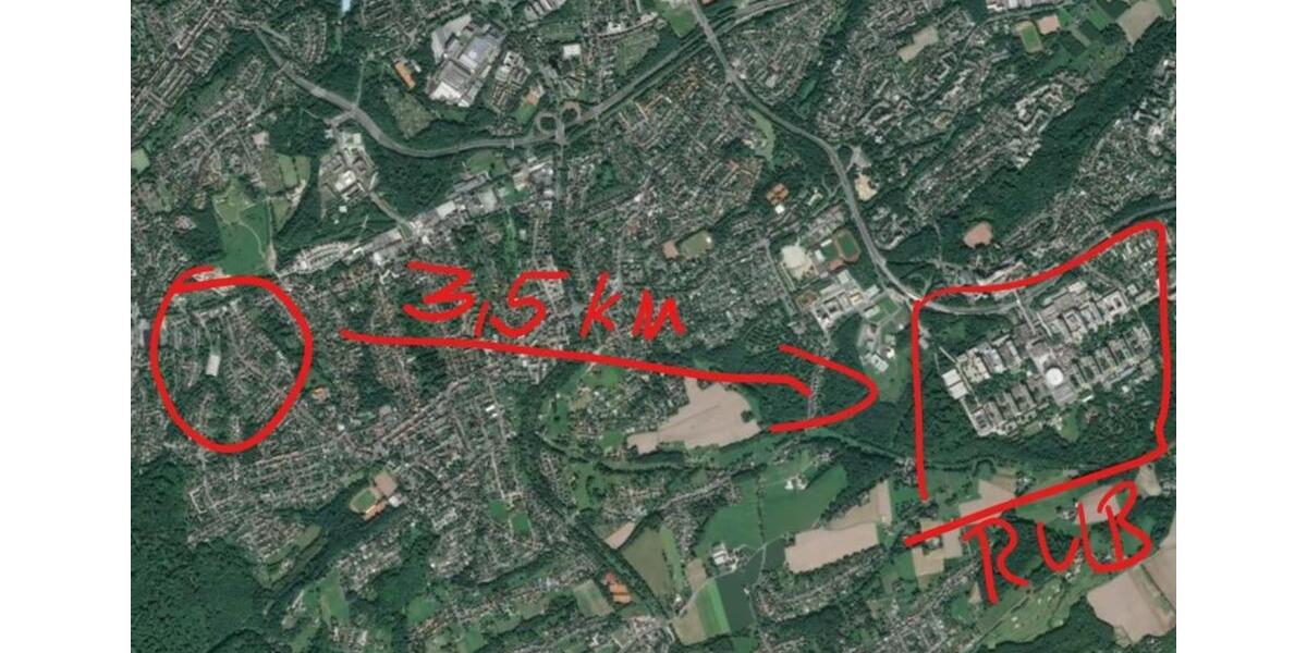 Erdgeschoßwohnung Bochum Bochum-Südwest - 2 Zimmer, 43 m&sup2;, 295&euro; | Angebot:24870041
