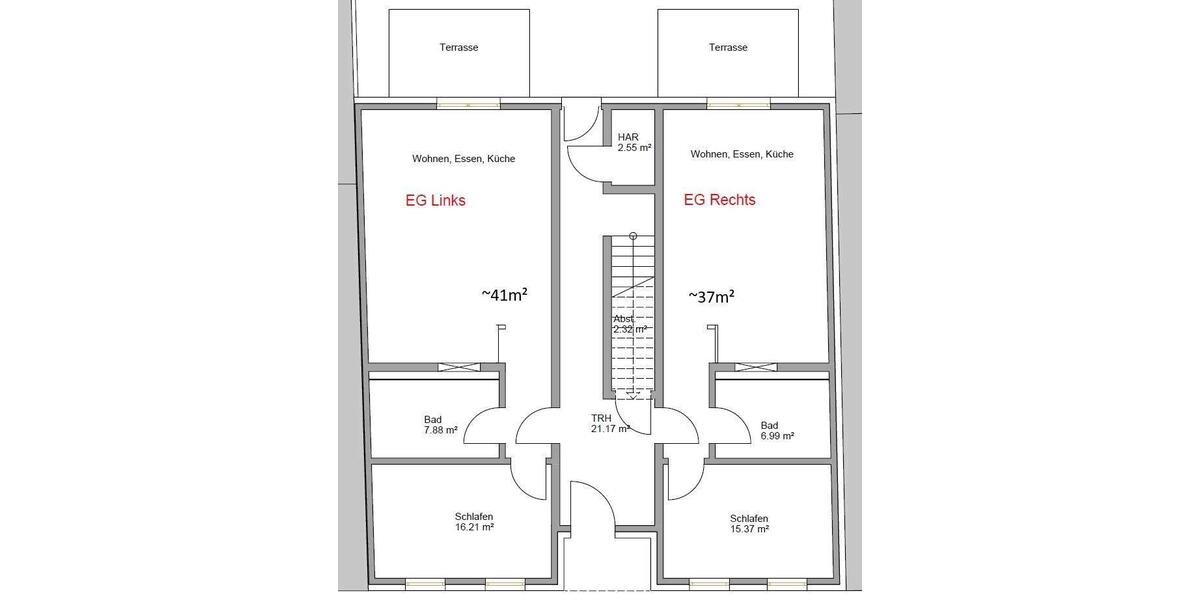 Erdgeschoßwohnung Bad Saarow - 2 Zimmer, 67 m&sup2;, 909&euro; | Angebot:26064731