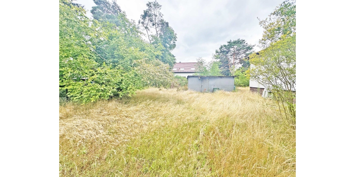 VERKAUFT - schönes Baugrundstück mit kleinem Bestandshaus - Grundstück Eichwalde | Angebot:23199332