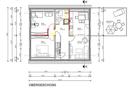 Wohnung Wilhelmshaven Fedderwardergroden - 5 Zimmer, 117 m&sup2;, 1.200&euro; | Angebot:26023158