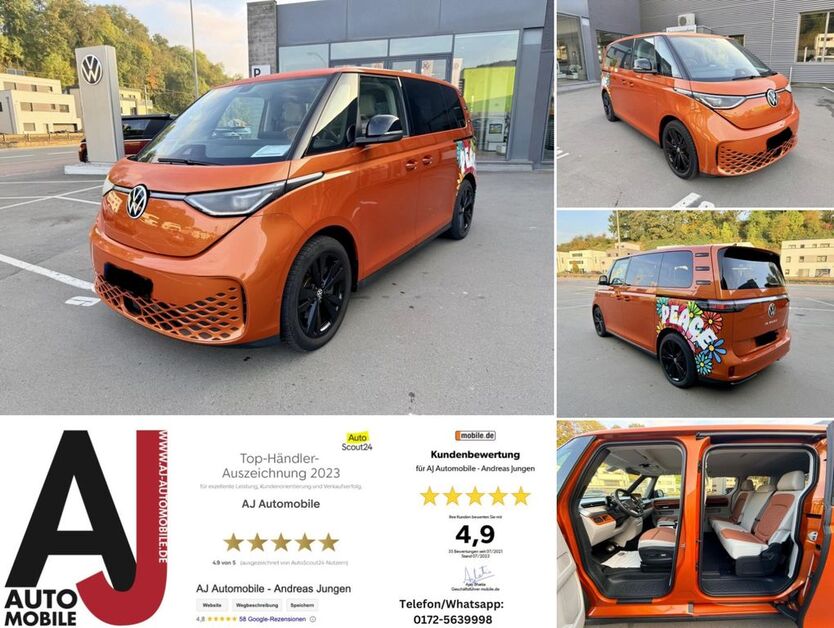 VW ID. Buzz 49.000 km 43.900 € Hohenfels-Essingen 54570