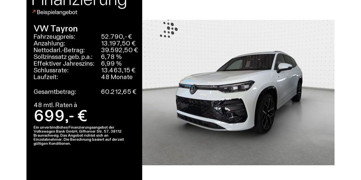 VW Tayron 9.000 km 52.790 &euro; Haßfurt 97437