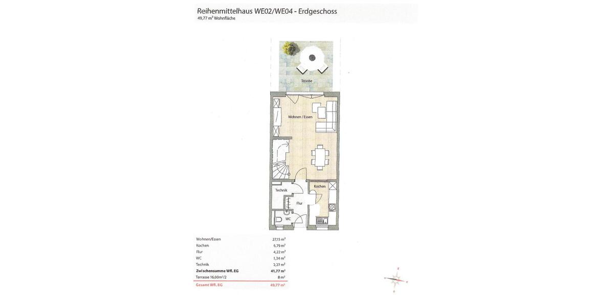 Reihenhaus Nürnberg Holzheim - 5 Zimmer, 120 m&sup2;, 1.750&euro; | Angebot:26252328