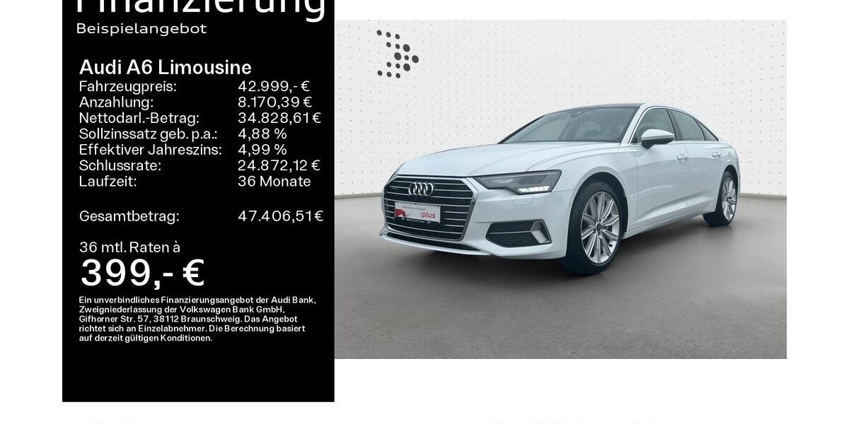 Audi A6 28.800 km 42.499 &euro; Hanau 63452