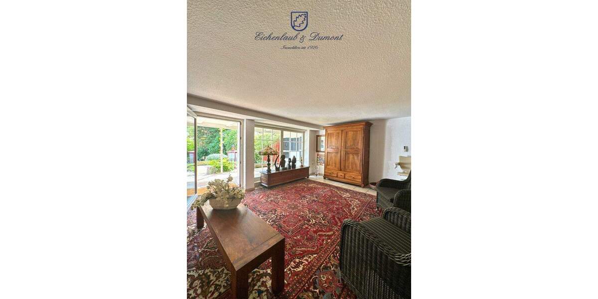 Einfamilienhaus mit Wintergarten, Garage + parkähnlichem Garten 6 zimmer