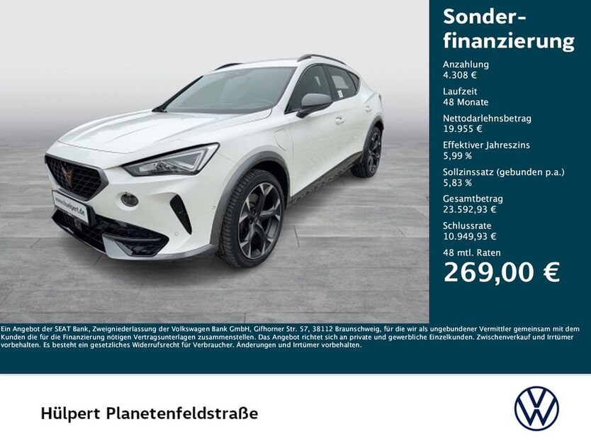 Cupra Formentor 54.938 km 24.263 € Dortmund 44379
