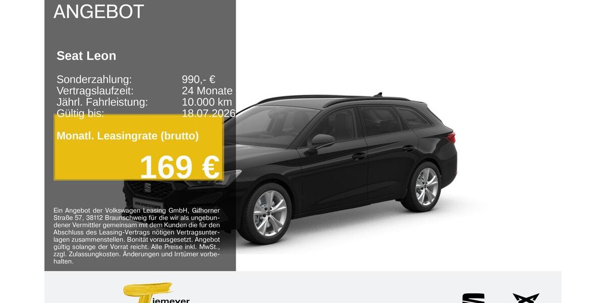 Seat Leon 15.130 km 28.620 &euro; Hemer 58675