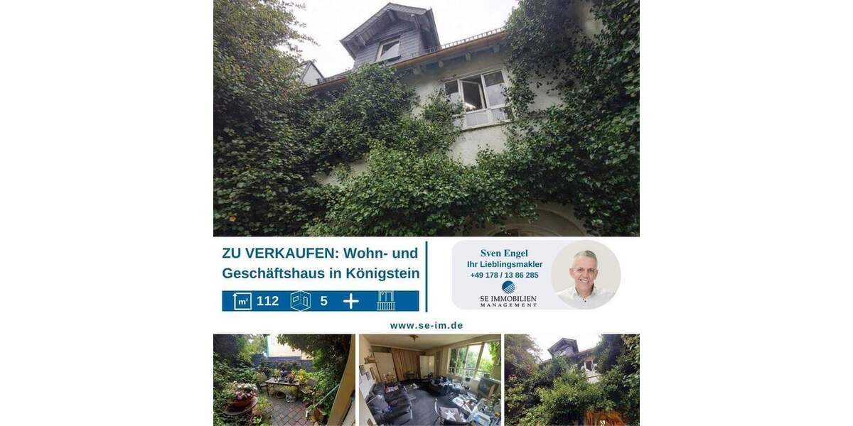 Wohn- und Geschäftshaus in Königstein 4 zimmer