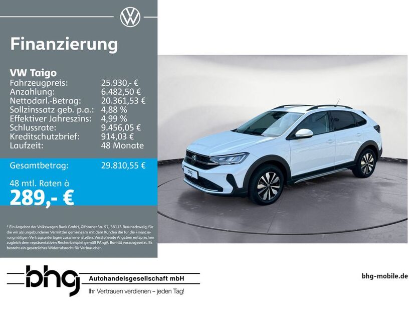 VW Taigo 17.834 km 25.930 € Reutlingen 72770