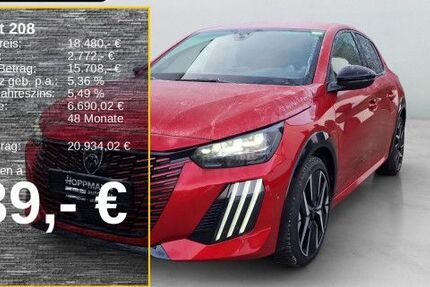 Peugeot 208 7.090 km 18.480 &euro; Attendorn 57439