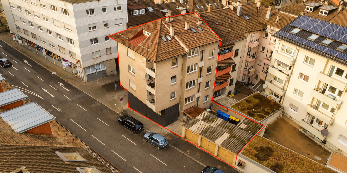 Etagenwohnung Pforzheim - 1 Zimmer, 30 m&sup2;, 109.000&euro; | Angebot:26660295