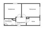 Etagenwohnung Dortmund Kirchlinde - 2 Zimmer, 44 m&sup2;, 130.000&euro; | Angebot:25337887