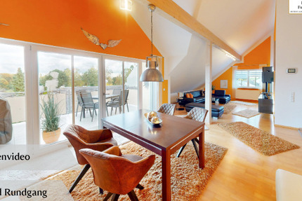 Sichtdachstuhl trifft Panorama 4 zimmer