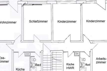 Wohnung Bautzen - 6 Zimmer, 120 m&sup2;, 780&euro; | Angebot:26438134