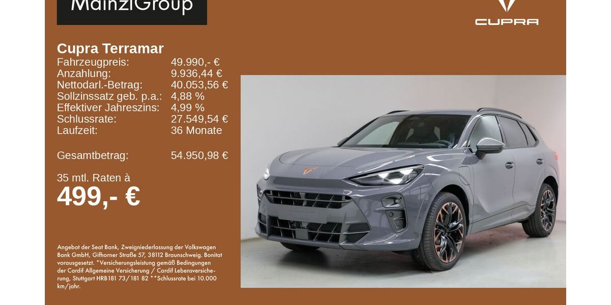 Cupra Terramar 14.500 km 49.990 &euro; Feldkirchen/Westerham 83620