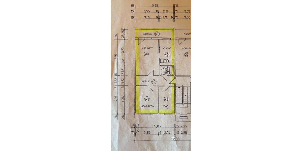 3 Zi. Wohnung in Bernstadt a d Eigen zu Verkaufen 3 zimmer