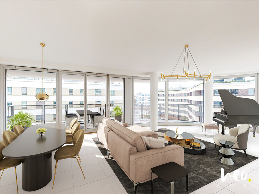 PenthouseWohnung mit eigenem Dachterrassenzugang