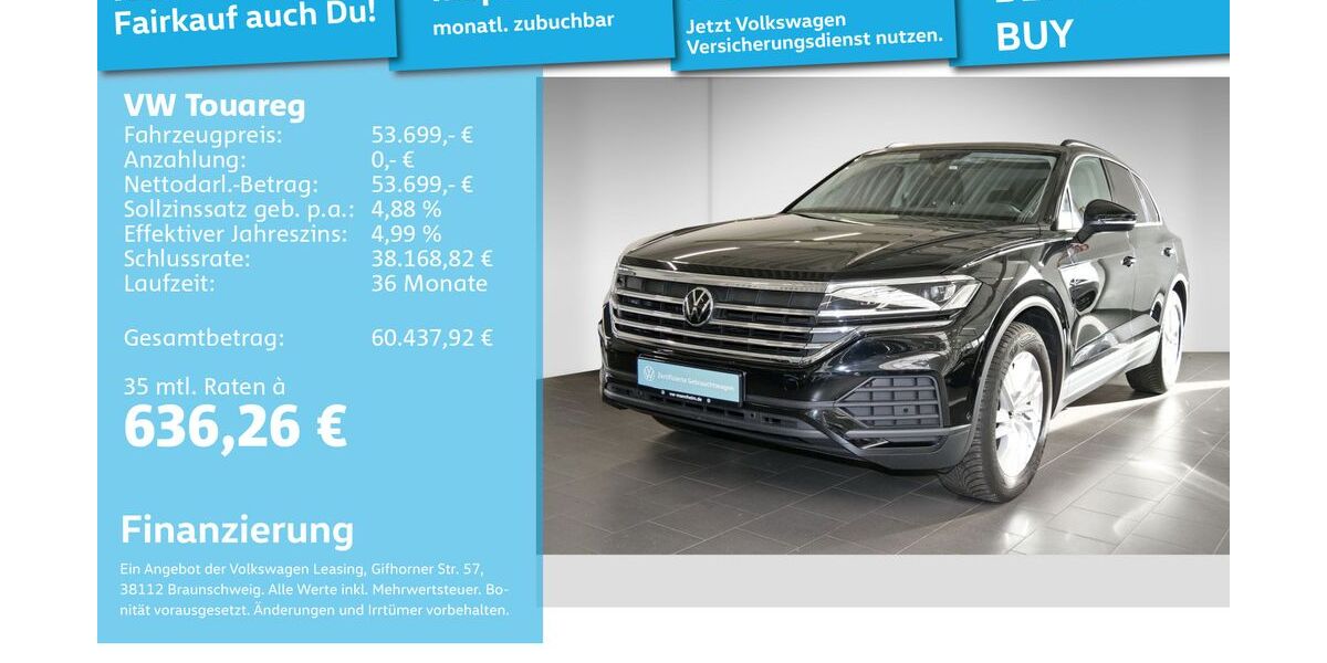 VW Touareg 23.983 km 52.999 &euro; Mannheim 68309