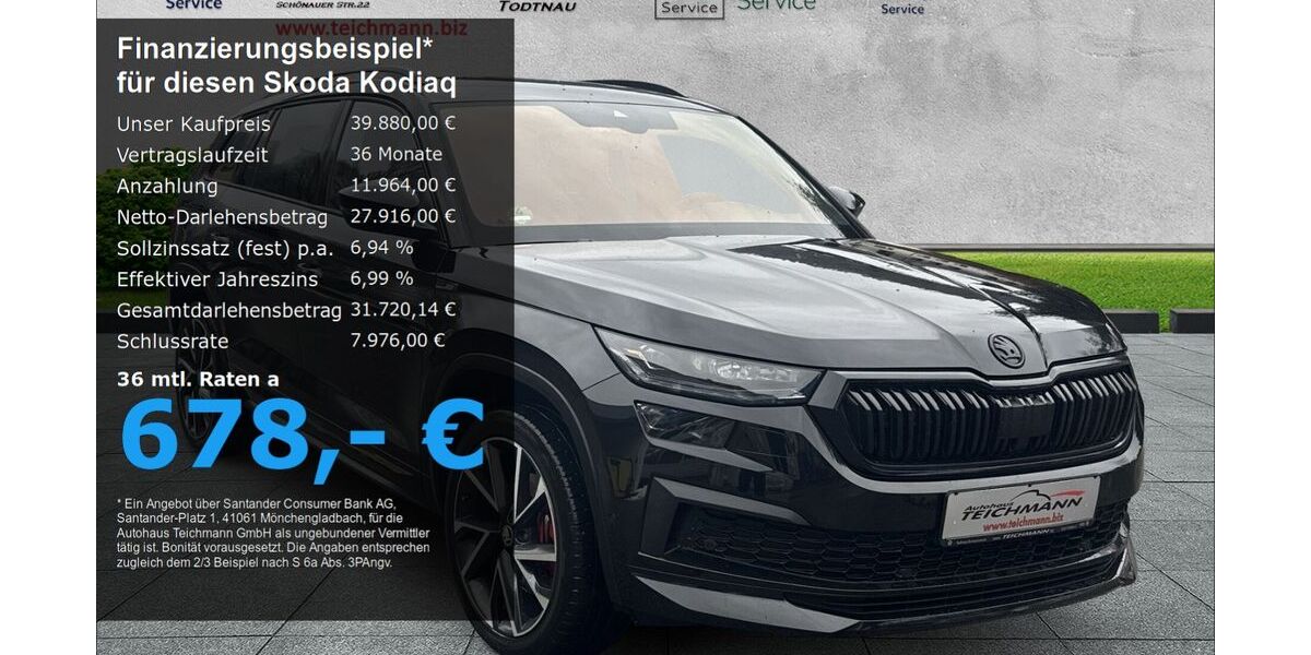 Skoda Kodiaq 55.700 km 39.880 &euro; Todtnau 79674