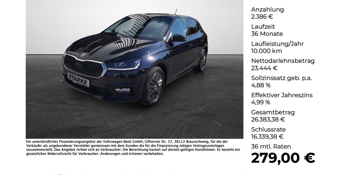 Skoda Fabia 13.775 km 24.680 &euro; Georgsmarienhütte 49124