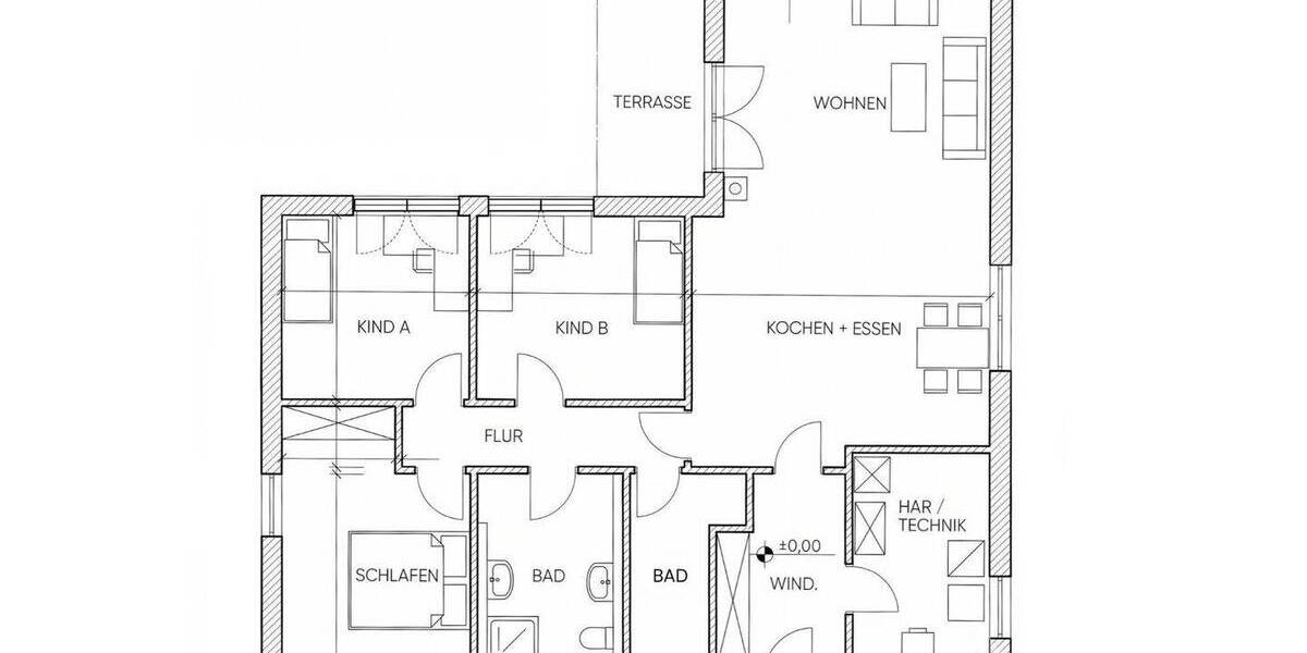 Einfamilienhaus Petershagen-Eggersdorf Petershagen - 4 Zimmer, 126 m&sup2;, 599.000&euro; | Angebot:26804621